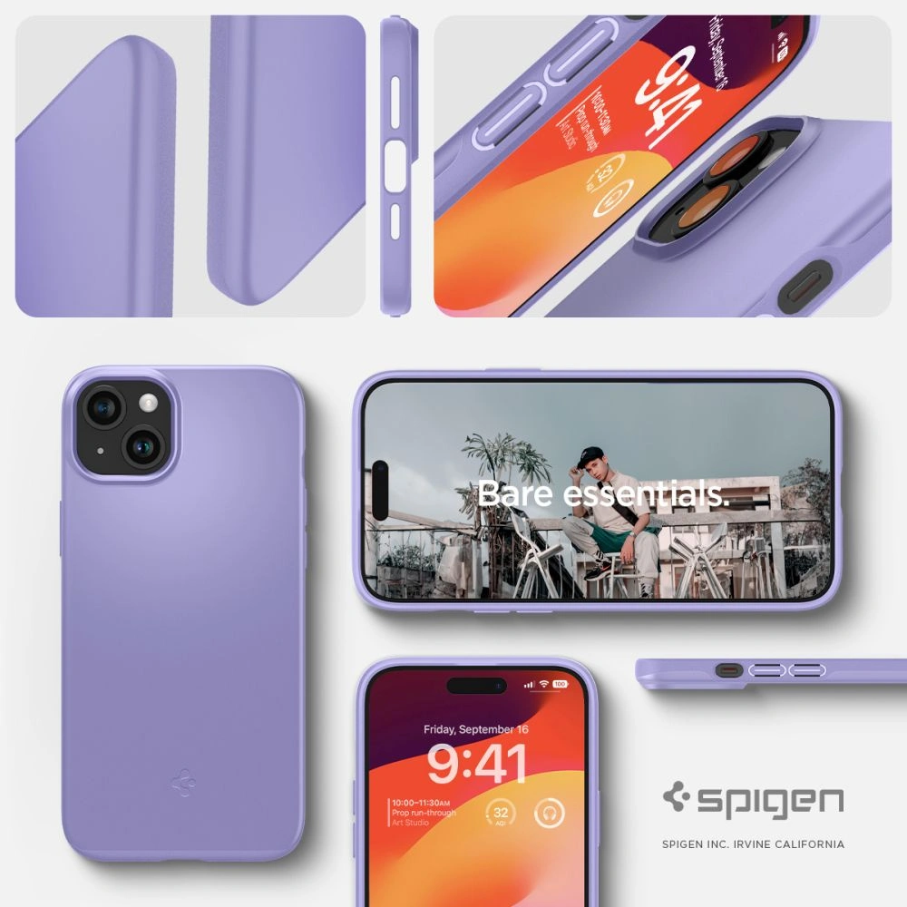 Hurtownia GSM - Etui Spigen Thin Fit Apple iPhone 15 Iris Purple - SPN3128 - {ean13} - Hurt