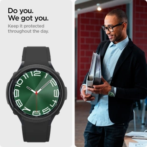 Hurtownia GSM - Sticlă călită Spigen GLAS.tR ez Fit Samsung Galaxy Watch 6 Classic (47mm) Clear [2 PACK] - SPN3129 - {ean13} - Hurt