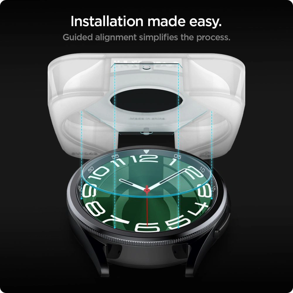 Hurtownia GSM - Tvrzené sklo Spigen GLAS.tR ez Fit Samsung Galaxy Watch 6 Classic (47mm) Clear [2 PACK] - SPN3129 - {ean13} - Hurt