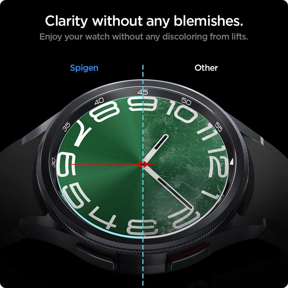 Hurtownia GSM - Tvrzené sklo Spigen GLAS.tR ez Fit Samsung Galaxy Watch 6 Classic (47mm) Clear [2 PACK] - SPN3129 - {ean13} - Hurt