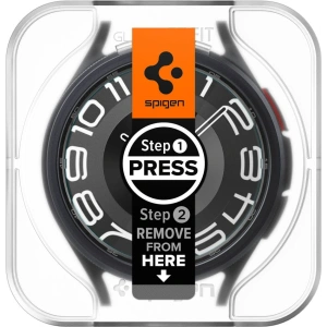 Spigen GLAS.tR ez Fit Samsung Galaxy Watch 6 Classic (43mm) Clear [2 PACK]