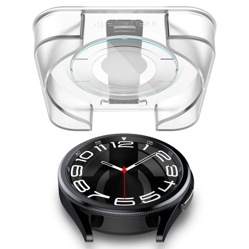 Szkło hartowane Spigen GLAS.tR ez Fit Samsung Galaxy Watch 6 Classic (43mm) Clear [2 PACK]