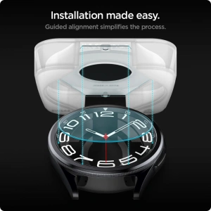 Hurtownia GSM - Sticlă călită Spigen GLAS.tR ez Fit Samsung Galaxy Watch 6 Classic (43mm) Clear [2 PACK] - SPN3130 - {ean13} - Hurt