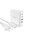 Hurtownia GSM - Hálózati töltő Dudao A100EU GaN 100W 2xUSB-C / 2xUSB-A fehér - DDA294 - {ean13} - Hurt