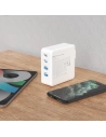 Hurtownia GSM - Hálózati töltő Dudao A100EU GaN 100W 2xUSB-C / 2xUSB-A fehér - DDA294 - {ean13} - Hurt