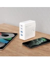Hurtownia GSM - Hálózati töltő Dudao A100EU GaN 100W 2xUSB-C / 2xUSB-A fehér - DDA294 - {ean13} - Hurt