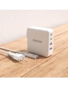 Hurtownia GSM - Hálózati töltő Dudao A100EU GaN 100W 2xUSB-C / 2xUSB-A fehér - DDA294 - {ean13} - Hurt