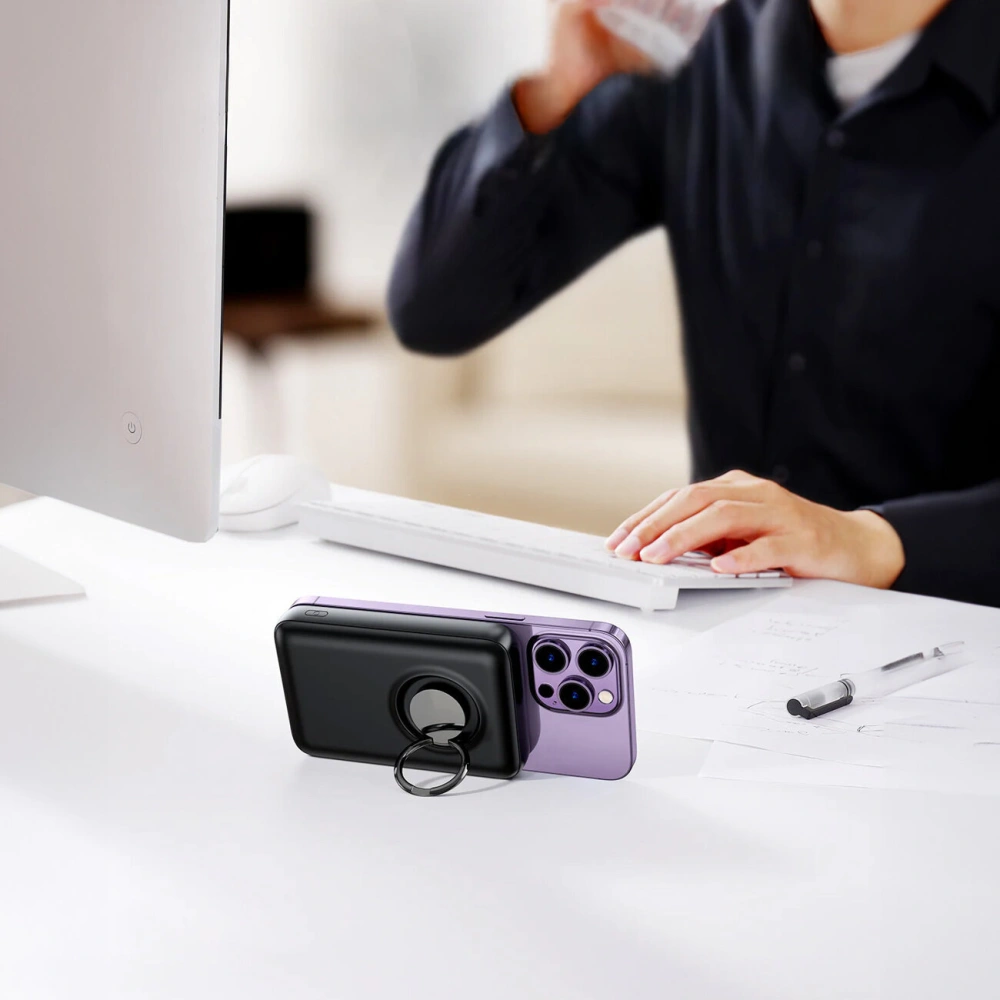 Hurtownia GSM - Vezeték nélküli powerbank Joyroom JR-W050 10000mAh 20W MagSafe fekete - JYR780 - {ean13} - Hurt