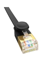 Hurtownia GSM - Hálózati kábel Baseus, Ethernet RJ45, 10 Gbps, Cat.7, 0,5m (fekete) - BSU4604 - {ean13} - Hurt