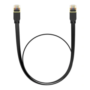 Hurtownia GSM - Hálózati kábel Baseus, Ethernet RJ45, 10 Gbps, Cat.7, 1m (fekete) - BSU4605 - {ean13} - Hurt
