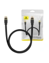 Hálózati kábel Baseus, Ethernet RJ45, 10 Gbps, Cat.7, 2m (fekete)