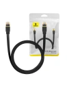 Cablul de rețea Baseus, Ethernet RJ45, 10 Gbps, Cat.7, 3m (negru)