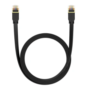 Hurtownia GSM - Hálózati kábel Baseus, Ethernet RJ45, 10 Gbps, Cat.7, 3m (fekete) - BSU4607 - {ean13} - Hurt