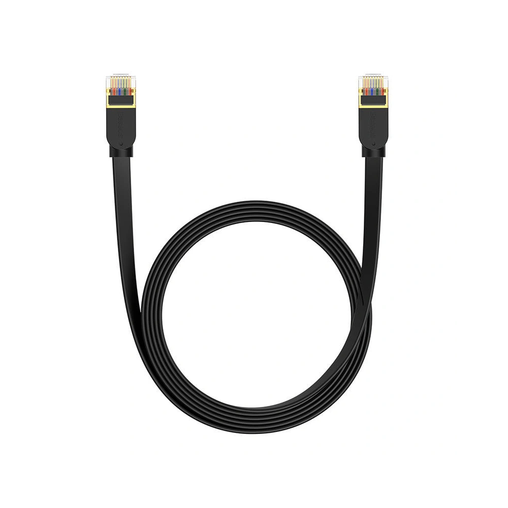 Hurtownia GSM - Hálózati kábel Baseus, Ethernet RJ45, 10 Gbps, Cat.7, 3m (fekete) - BSU4607 - {ean13} - Hurt
