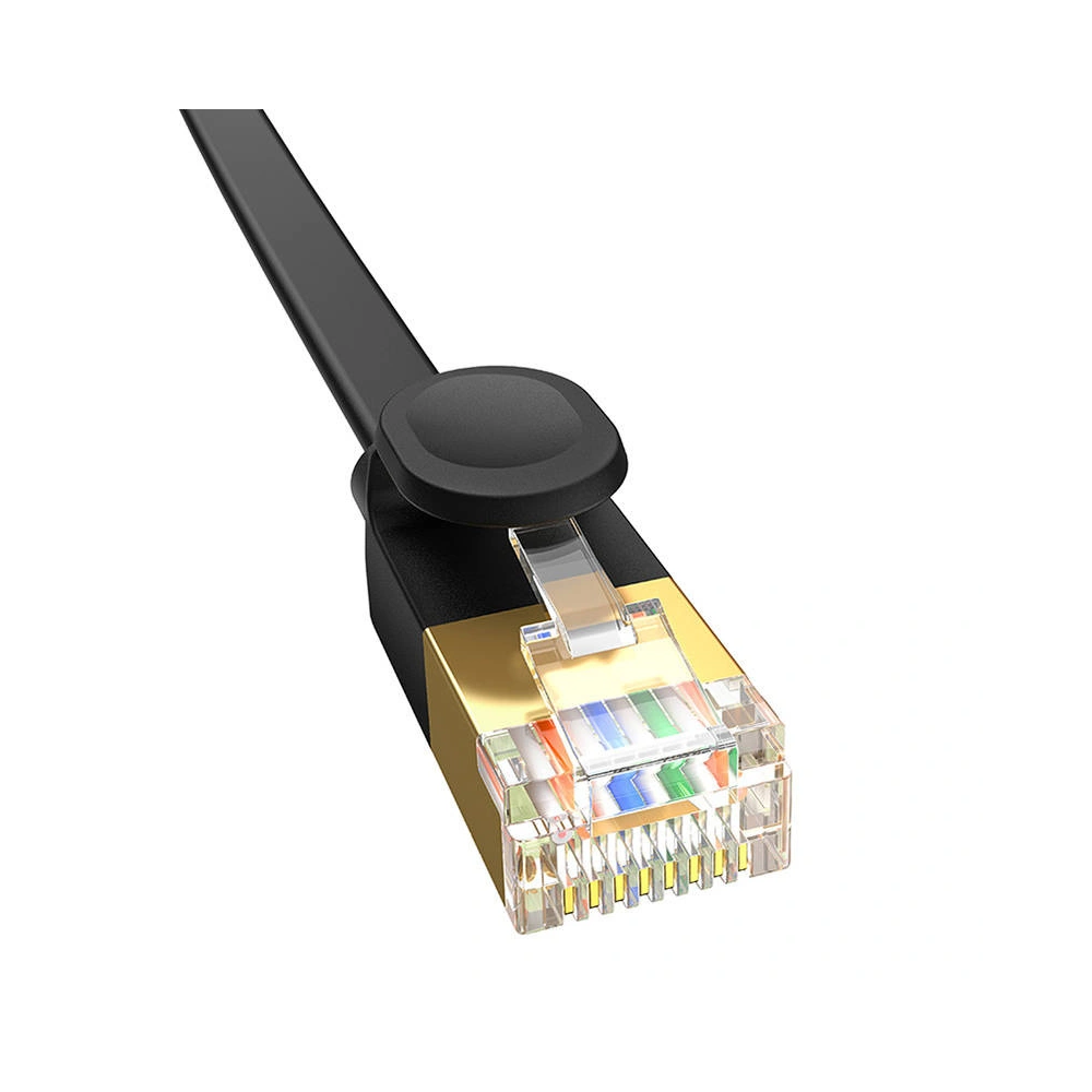 Hurtownia GSM - Hálózati kábel Baseus, Ethernet RJ45, 10 Gbps, Cat.7, 3m (fekete) - BSU4607 - {ean13} - Hurt