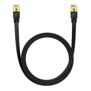Hurtownia GSM - Hálózati kábel Baseus, Ethernet RJ45, 10 Gbps, Cat.7, 3m (fekete) - BSU4607 - {ean13} - Hurt