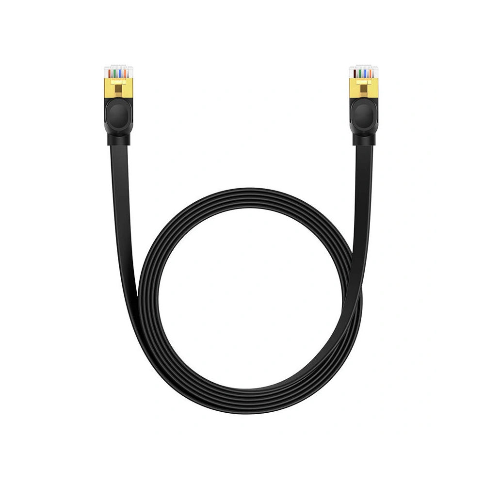 Hurtownia GSM - Hálózati kábel Baseus, Ethernet RJ45, 10 Gbps, Cat.7, 3m (fekete) - BSU4607 - {ean13} - Hurt