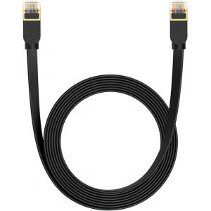 Hurtownia GSM - Hálózati kábel Baseus, Ethernet RJ45, 10 Gbps, Cat.7, 5m (fekete) - BSU4608 - {ean13} - Hurt