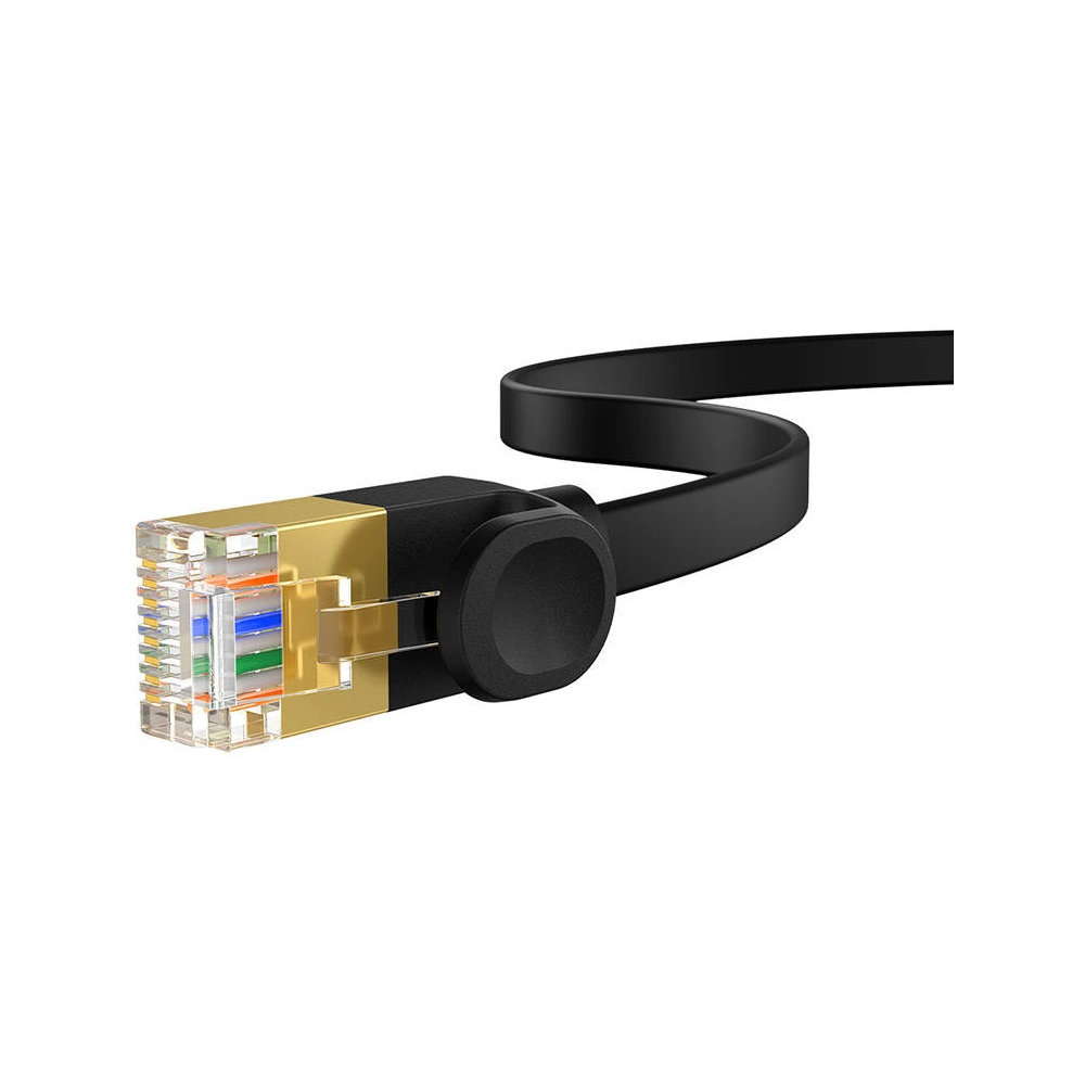 Hurtownia GSM - Hálózati kábel Baseus, Ethernet RJ45, 10 Gbps, Cat.7, 5m (fekete) - BSU4608 - {ean13} - Hurt