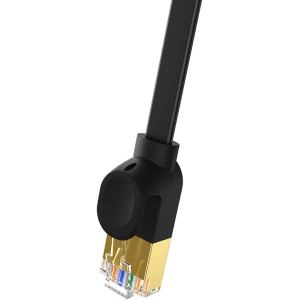 Hurtownia GSM - Hálózati kábel Baseus, Ethernet RJ45, 10 Gbps, Cat.7, 5m (fekete) - BSU4608 - {ean13} - Hurt