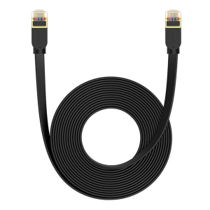 Hurtownia GSM - Hálózati kábel Baseus, Ethernet RJ45, 10 Gbps, Cat.7, 8m (fekete) - BSU4609 - {ean13} - Hurt