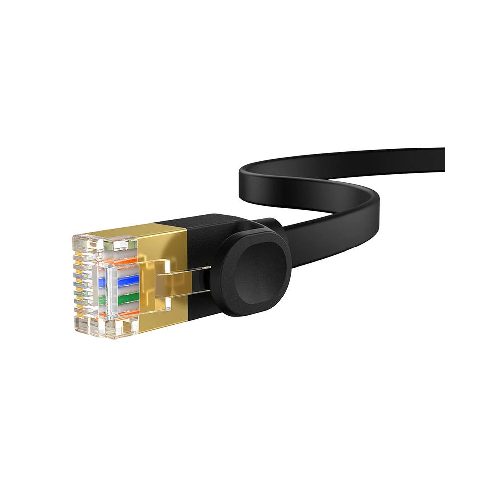 Hurtownia GSM - Hálózati kábel Baseus, Ethernet RJ45, 10 Gbps, Cat.7, 8m (fekete) - BSU4609 - {ean13} - Hurt