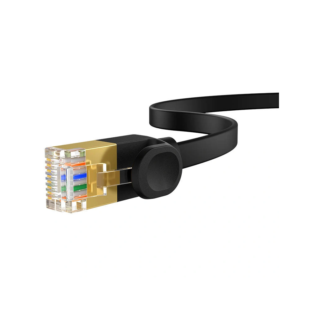 Hurtownia GSM - Cablul de rețea Baseus High Speed, Ethernet RJ45, 10 Gbps, Cat.7, 3m (negru) - BSU4611 - {ean13} - Hurt
