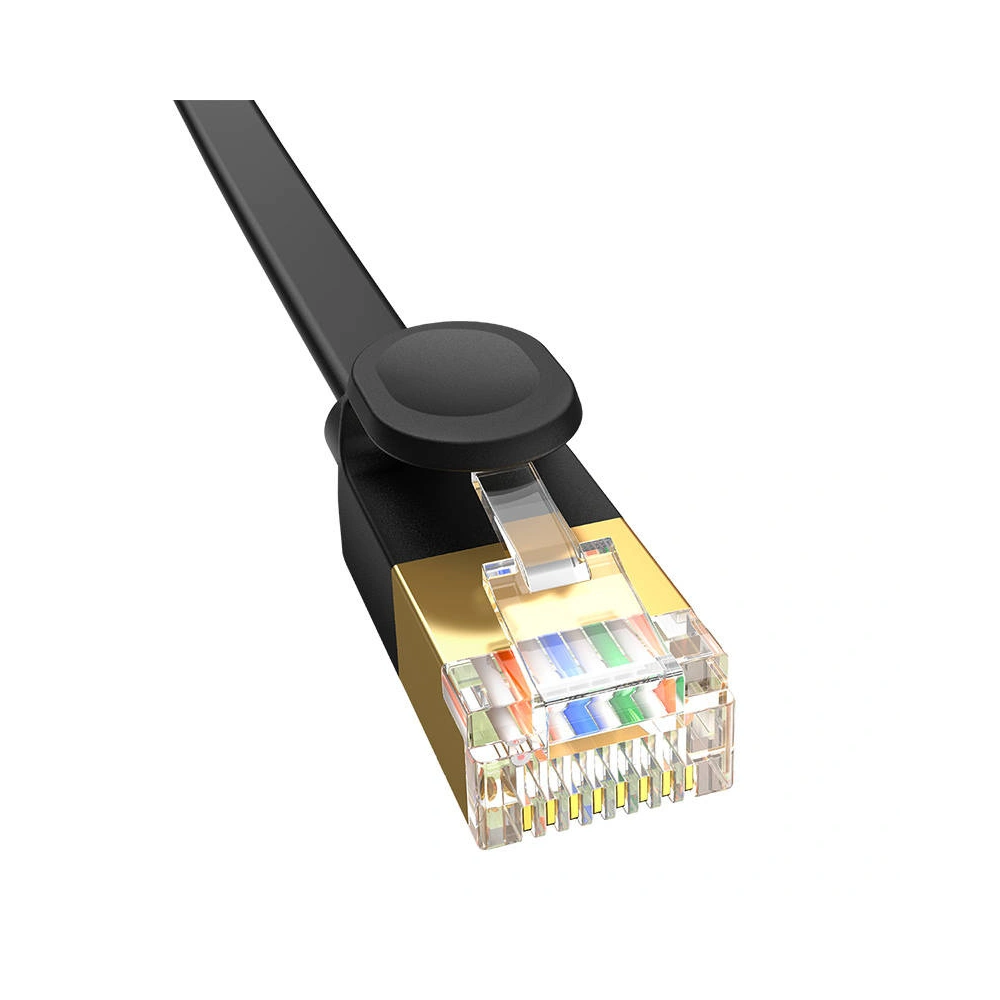 Hurtownia GSM - Hálózati kábel Baseus High Speed, Ethernet RJ45, 10 Gbps, Cat.7, 5m (fekete) - BSU4612 - {ean13} - Hurt