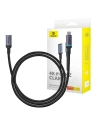 Prodloužení kabelu Baseus USB-C mužský na ženský High Definition, 10Gbps, 1m (černý)