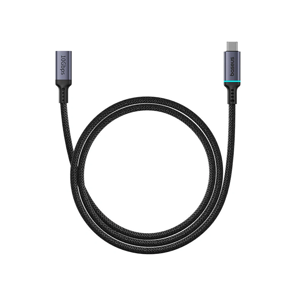 Hurtownia GSM - Prodloužení kabelu Baseus USB-C mužský na ženský High Definition, 10Gbps, 1m (černý) - BSU4614 - {ean13} - Hurt