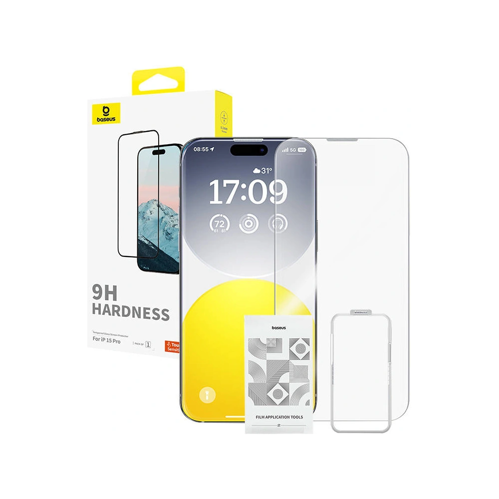 Wholesale Baseus Diamond Apple iPhone 15 Pro tempered glass - BSU4617 - {ean13} - Hurt