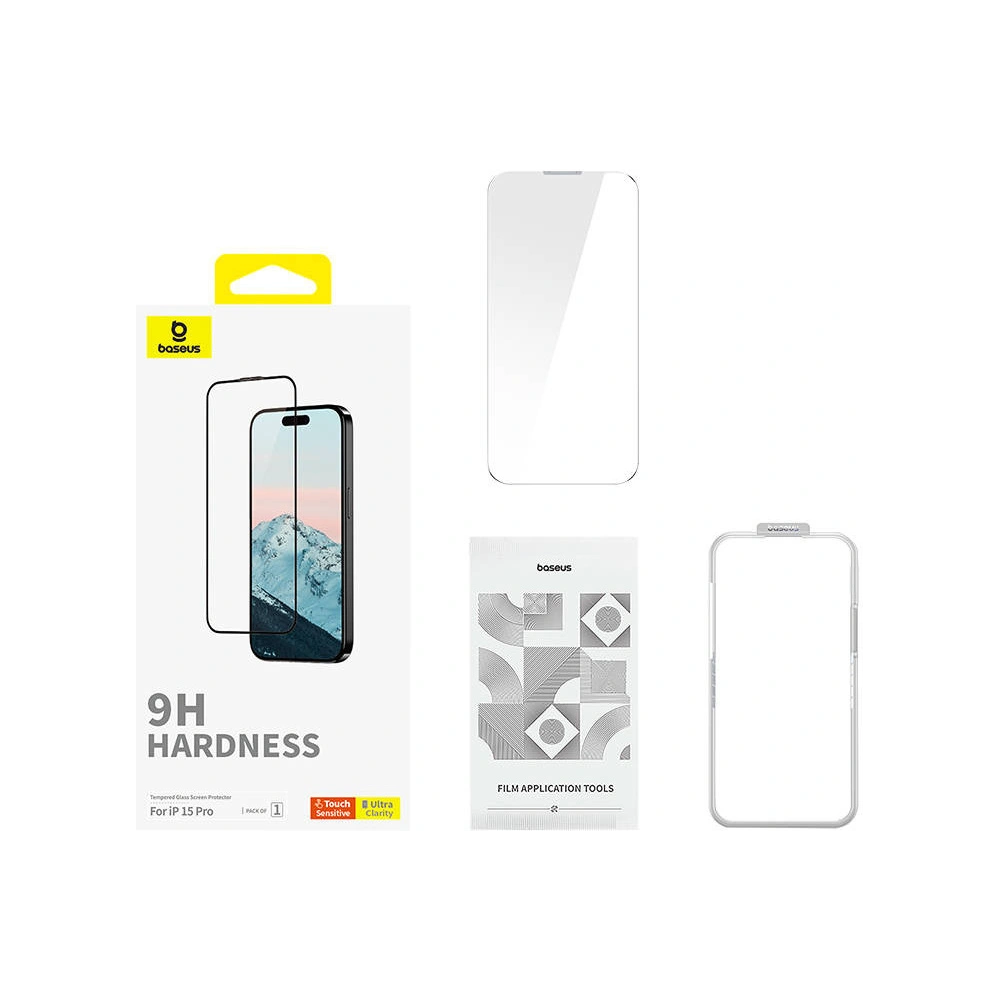 Wholesale Baseus Diamond Apple iPhone 15 Pro tempered glass - BSU4617 - {ean13} - Hurt