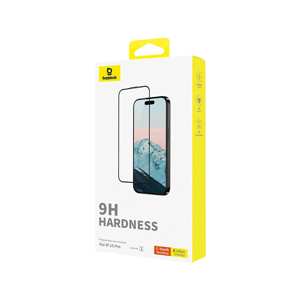 Wholesale Baseus Diamond Apple iPhone 15 Pro tempered glass - BSU4617 - {ean13} - Hurt