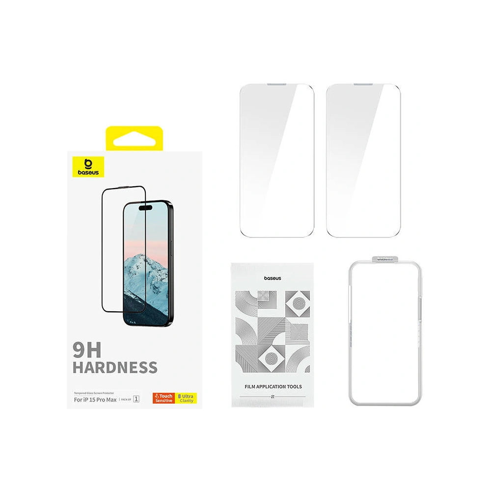 Hurtownia GSM - Szkło hartowane Baseus Diamond do Apple iPhone 15 Pro Max - BSU4619 - {ean13} - Hurt