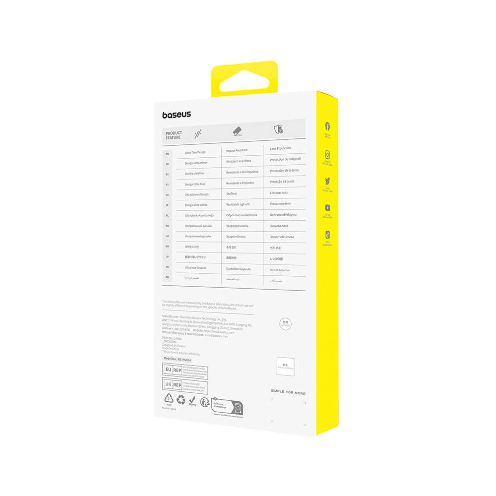 Hurtownia GSM - Gehärtetes Glas Baseus Diamond für Apple iPhone 15 Pro Max - BSU4619 - {ean13} - Hurt