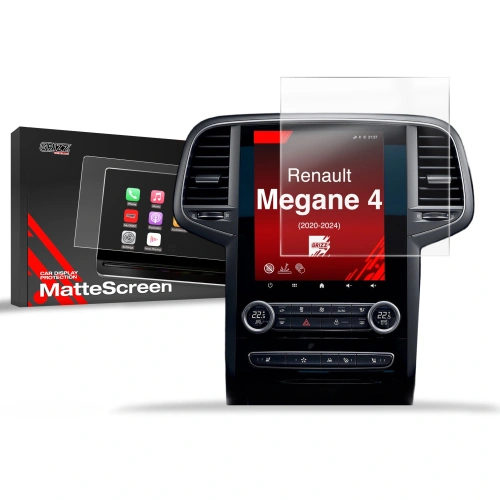 Folia matowa GrizzGlass CarDisplay Protection do Renault Megane 4 9,3" (2020-2024)