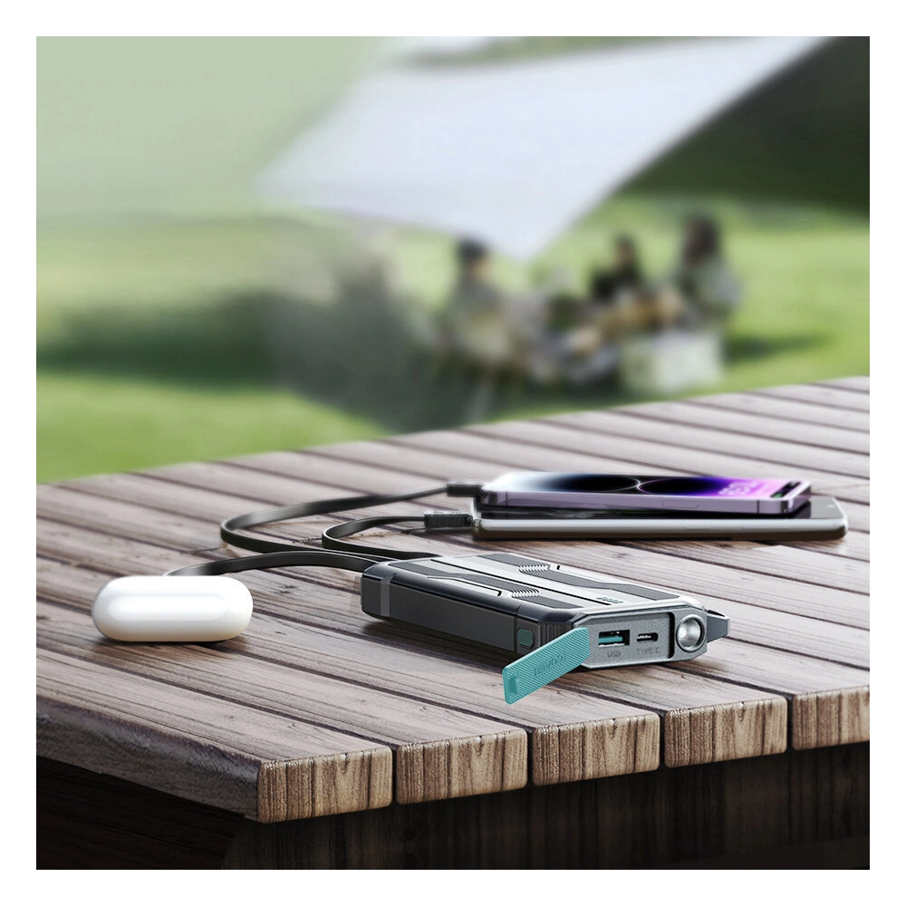 Hurtownia GSM - Powerbank Joyroom JR-L016 10000mAh + kabely USB-C / micro USB / Lightning (černý) - JYR785 - {ean13} - Hurt