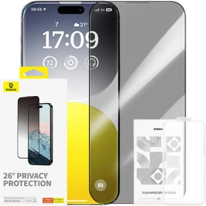 Sticlă de privatizare Baseus Diamond Apple iPhone 15 Pro