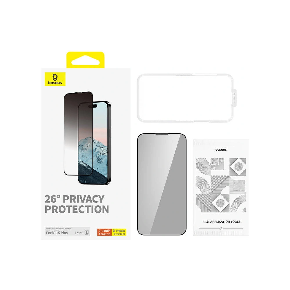 Hurtownia GSM - Sklo privatizující Baseus Diamond Apple iPhone 15 Plus / 14 Plus - BSU4622 - {ean13} - Hurt