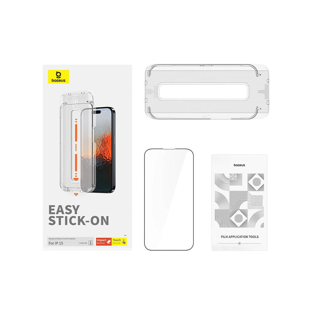 Hurtownia GSM - Szkło hartowane Baseus Sapphire Apple iPhone 15 - BSU4624 - {ean13} - Hurt