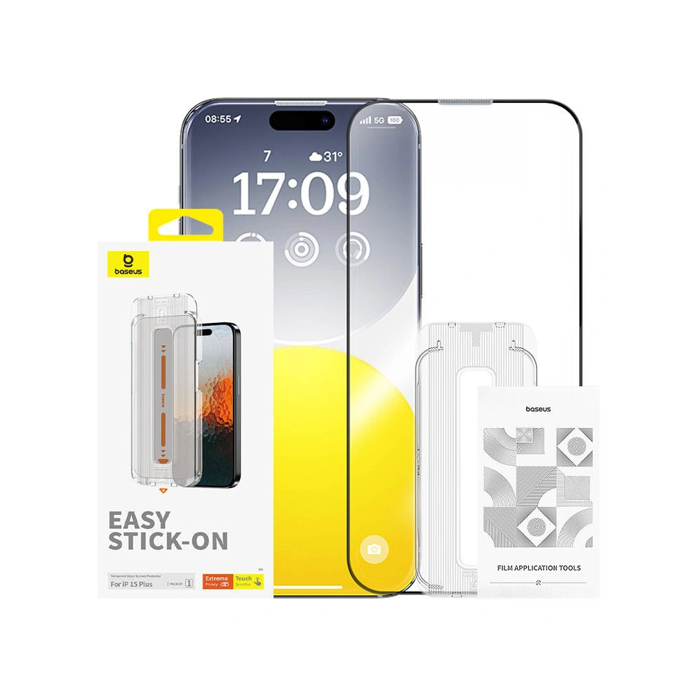 Hurtownia GSM - Privatizáló üveg Baseus Sapphire Apple iPhone 15 Plus / 14 Plus - BSU4630 - {ean13} - Hurt