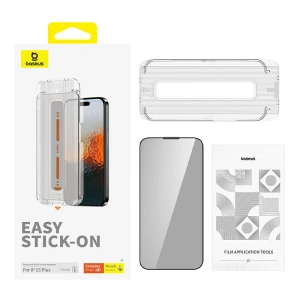 Hurtownia GSM - Sklo privatizující Baseus Sapphire Apple iPhone 15 Plus / 14 Plus - BSU4630 - {ean13} - Hurt