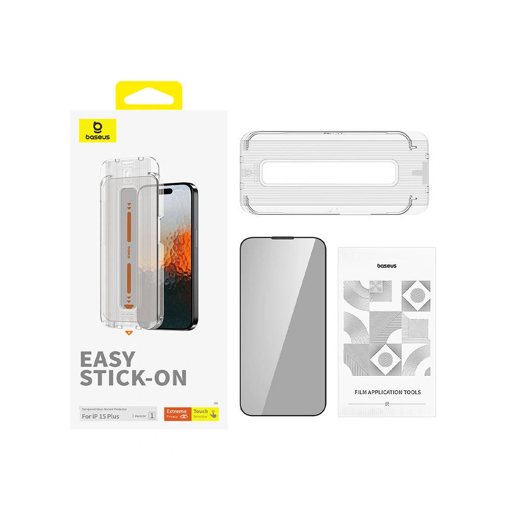 Hurtownia GSM - Sticlă de privatizare Baseus Sapphire Apple iPhone 15 Plus / 14 Plus - BSU4630 - {ean13} - Hurt