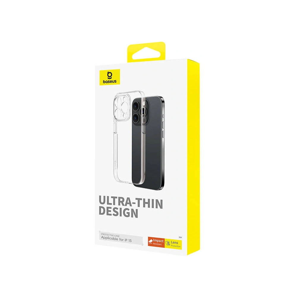 Hurtownia GSM - Etui Baseus OS-Lucent Series Apple iPhone 15 (Průhledný) - BSU4632 - {ean13} - Hurt