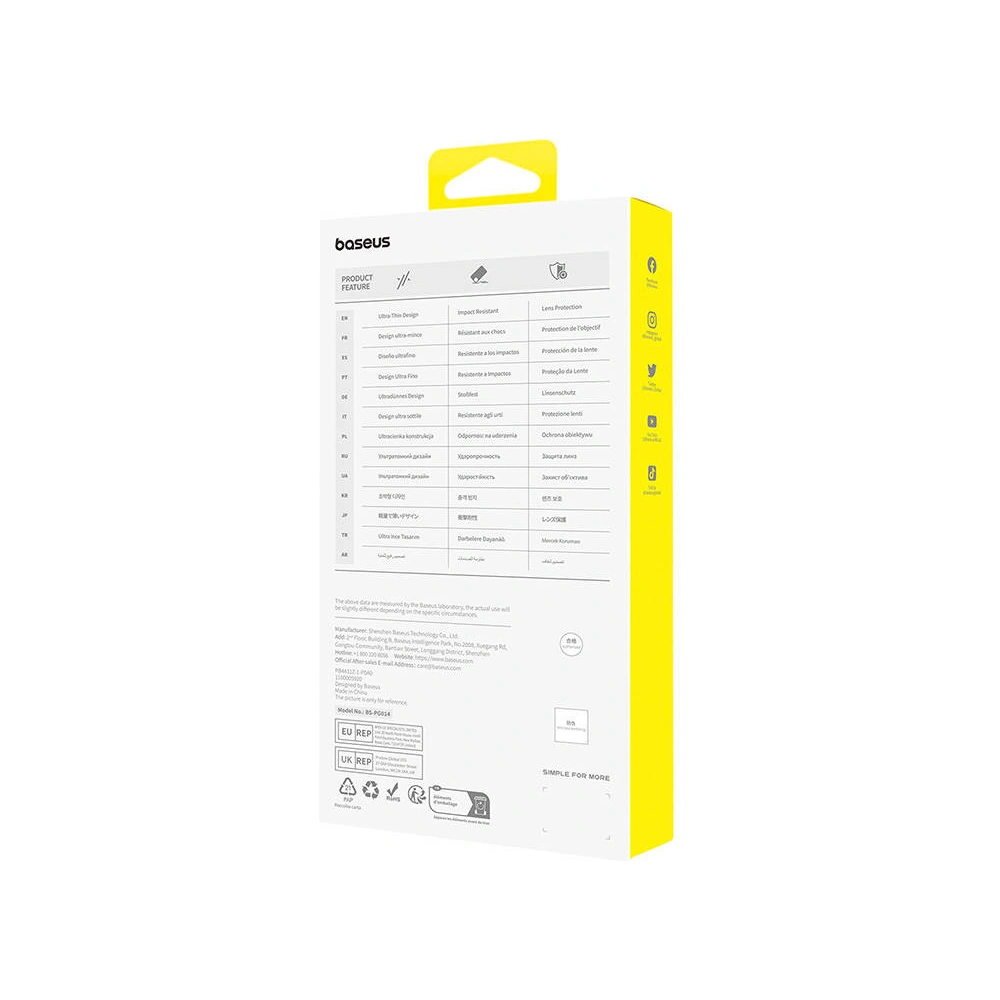 Hurtownia GSM - Etui Baseus OS-Lucent Series Apple iPhone 15 (Průhledný) - BSU4632 - {ean13} - Hurt