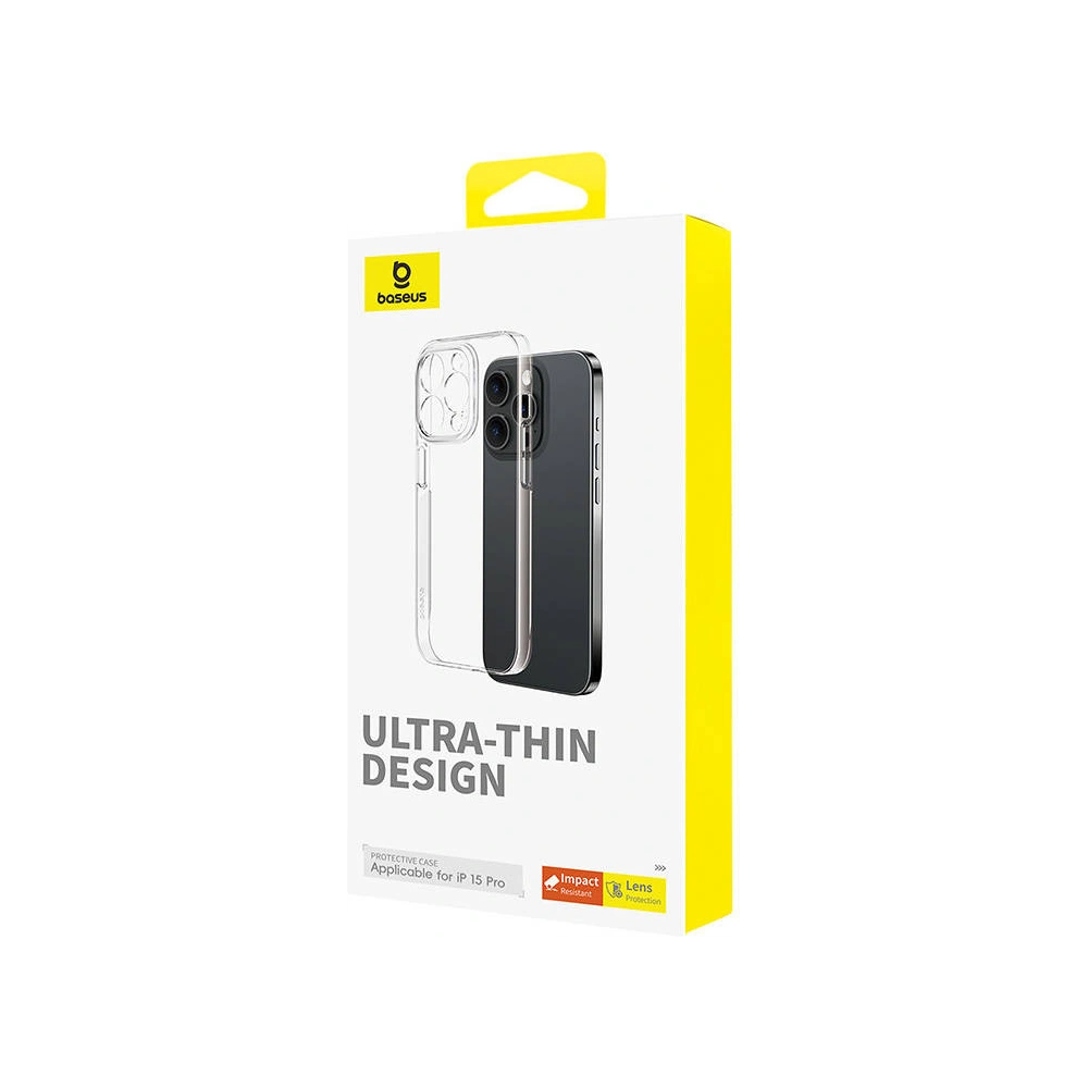Hurtownia GSM - Etui Baseus OS-Lucent sorozat Apple iPhone 15 Pro (Átlátszó) - BSU4633 - {ean13} - Hurt