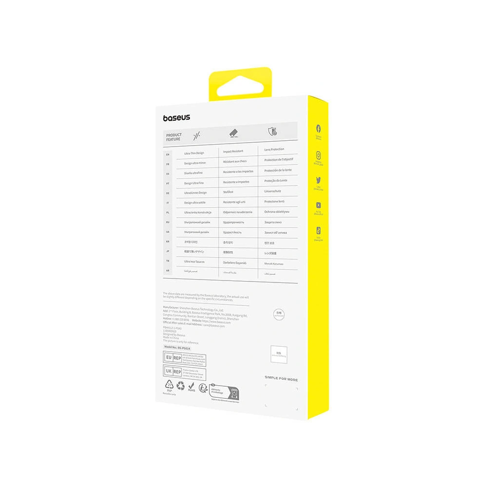 Wholesale Baseus OS-Lucent Series Apple iPhone 15 Pro (clear) - BSU4633 - {ean13} - Hurt