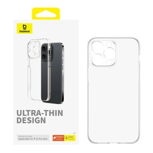 Wholesale Baseus OS-Lucent Series Apple iPhone 15 Pro Max (clear) - BSU4635 - {ean13} - Hurt