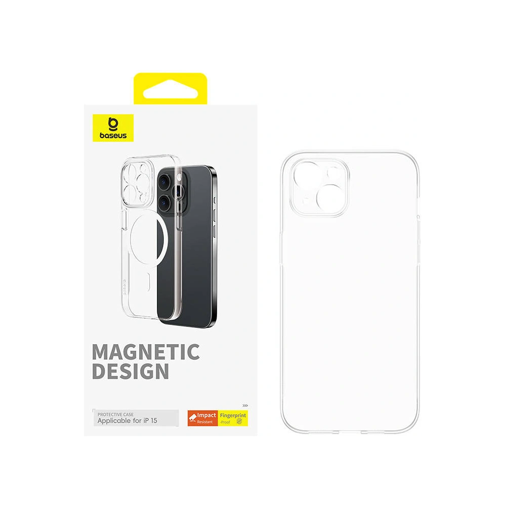 Hurtownia GSM - Etui Baseus OS-Lucent Series Apple iPhone 15 (Przezroczysty) - BSU4636 - {ean13} - Hurt