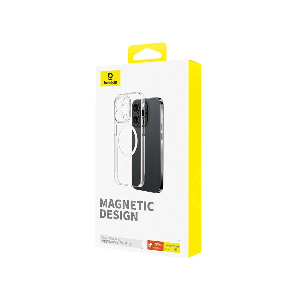 Hurtownia GSM - Etui Baseus OS-Lucent Series Apple iPhone 15 (Przezroczysty) - BSU4636 - {ean13} - Hurt